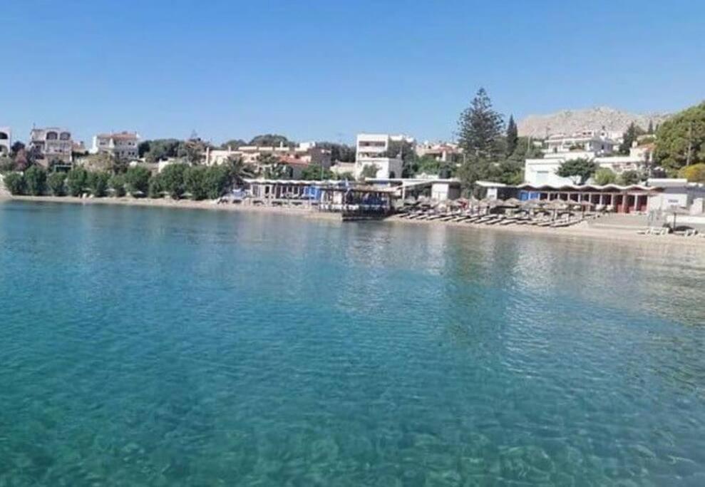 Blue Flag Award Winning Ormos Lo Beach: Home 1 Vrontádos المظهر الخارجي الصورة