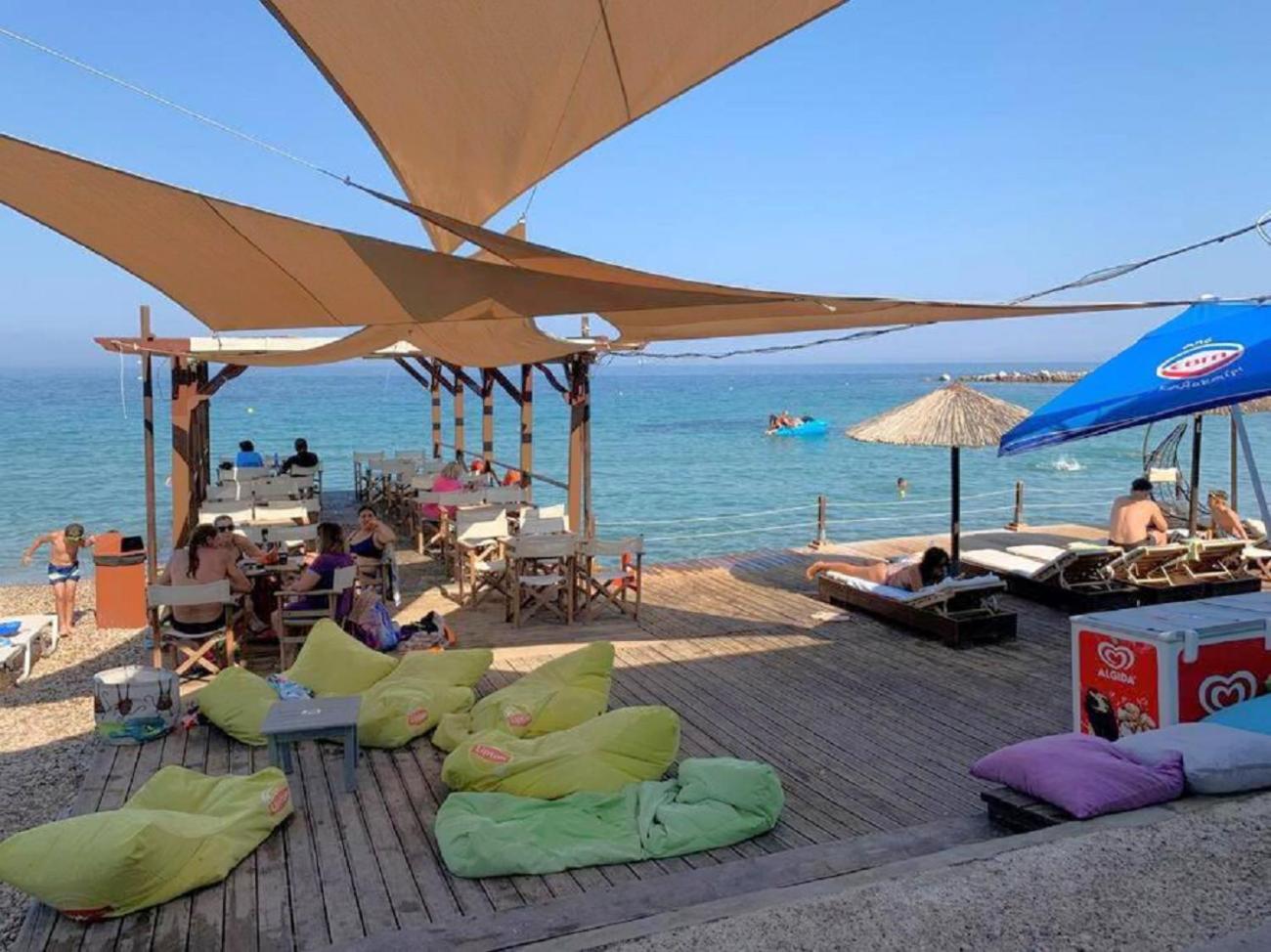 Blue Flag Award Winning Ormos Lo Beach: Home 1 Vrontádos المظهر الخارجي الصورة