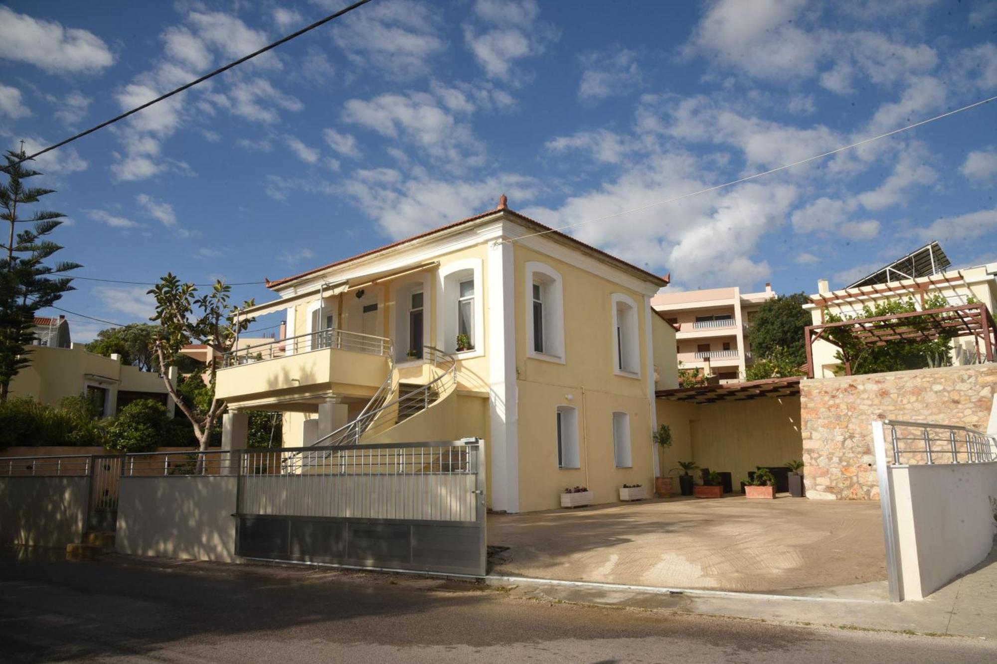 Blue Flag Award Winning Ormos Lo Beach: Home 1 Vrontádos المظهر الخارجي الصورة