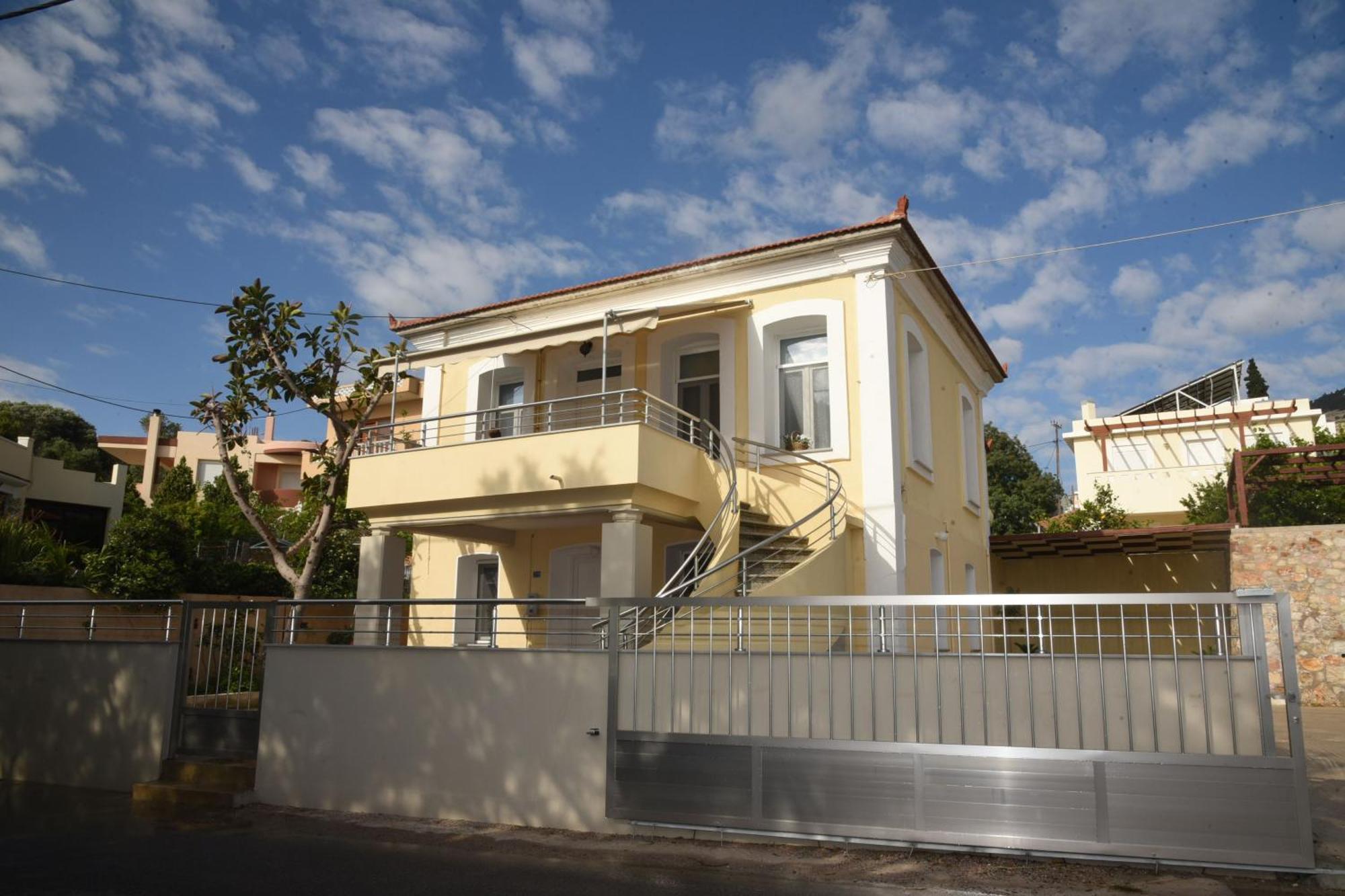 Blue Flag Award Winning Ormos Lo Beach: Home 1 Vrontádos المظهر الخارجي الصورة